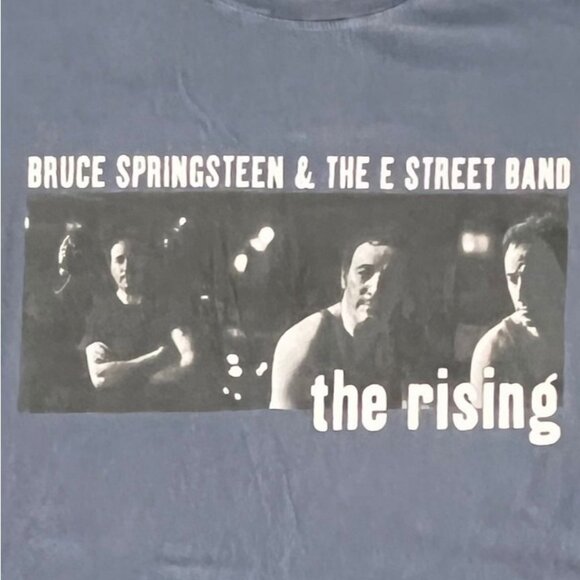 Vintage Bruce Springsteen The Rising T-Shirt M USA Tour 2002 E Street Band Tee - Picture 2 of 9